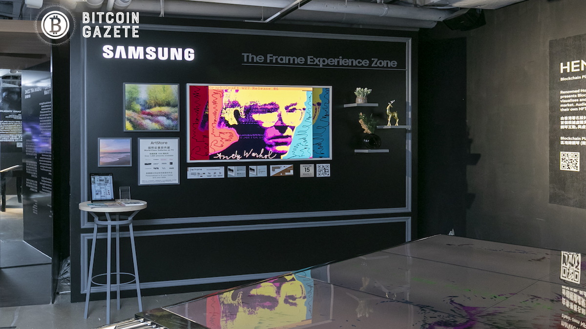 Samsung, NFT tarama ve ticaret seçeneği ile ilk akıllı TV’yi piyasaya sürdü